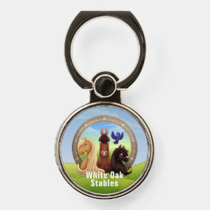Equestrian Business Promotional Phone Ring Stand