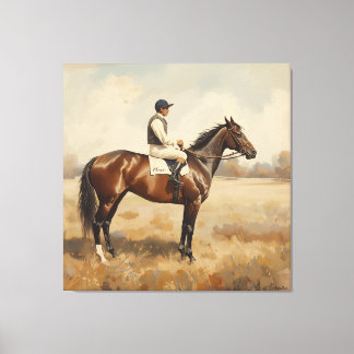 Equestrian  canvas print