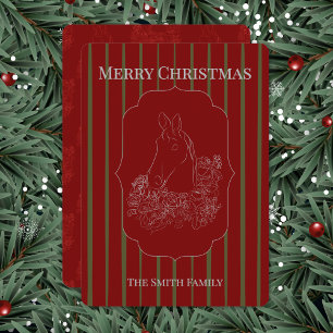 Equestrian Christmas Card