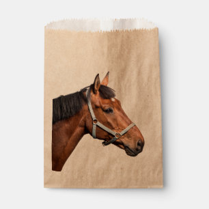 Equestrian Country Horse Western Wedding Party Favor Bag
