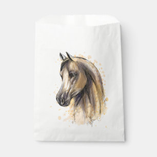 Equestrian Country Western Wedding Party Horse Fav Favor Bag