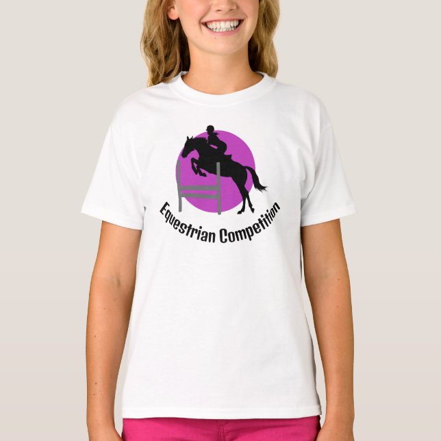 Equestrian Design T-Shirt (Front)