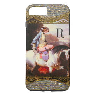Equestrian Elsa Monogram 7 Plus iPhone 8 Plus/7 Plus Case