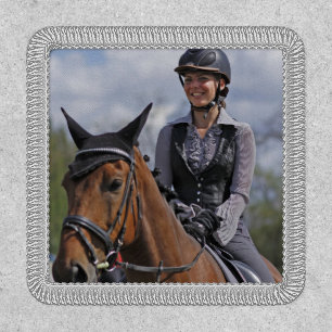 Equestrian Embroidered Patch