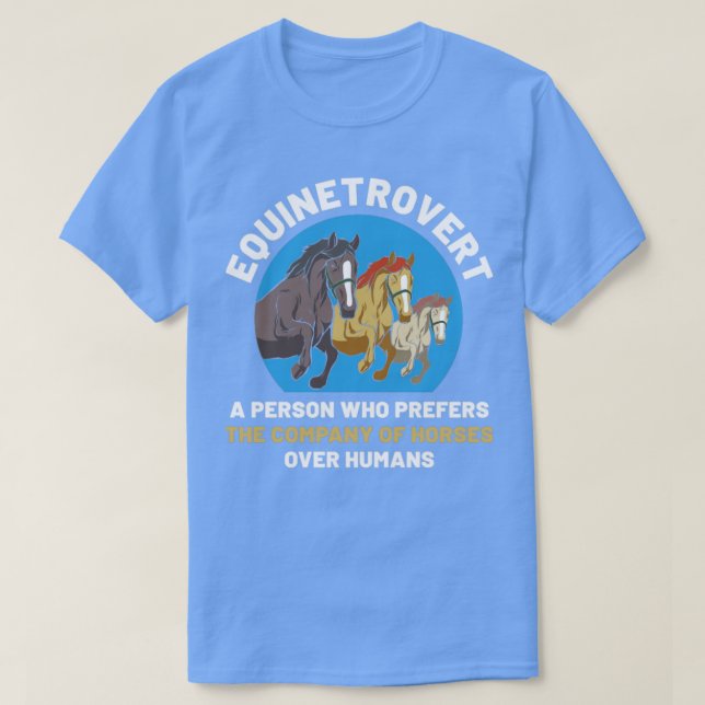 Equestrian Funny English Horse Racing2  T-Shirt (Design Front)