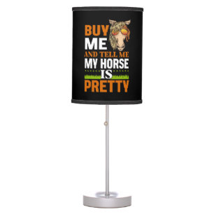 Equestrian Gift Buy Me And Tell Me Table Lamp