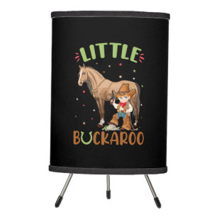 Equestrian Gift Little Buckaroo Tripod Lamp