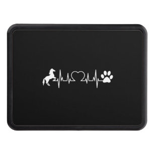 Equestrian Gifts For Girls Horse Cat And Dog Paw H Hitch Cover