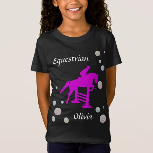 Equestrian Girls T_Shirt