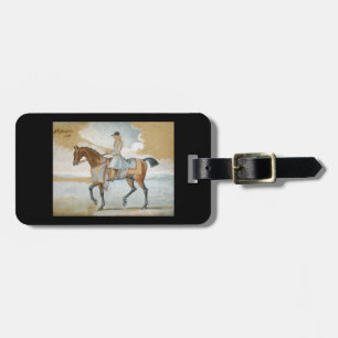 Equestrian Godolphin Arabian Thoroughbred Horse Luggage Tag