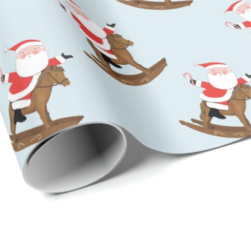 Equestrian Holiday Gift Wrapping Paper