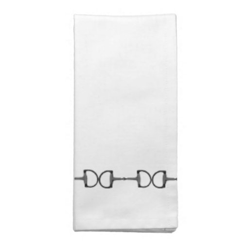 Equestrian Horse Bits Cloth Napkin