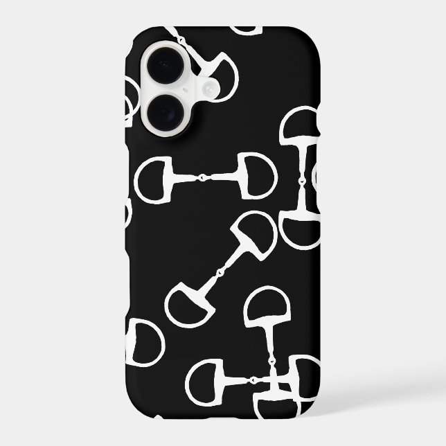 Equestrian Horse Bits Iphone Case (Back)
