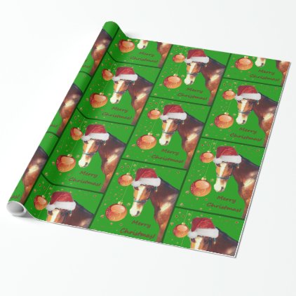 Equestrian Horse Christmas Wrapping Paper