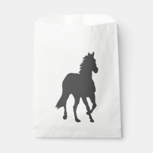 Equestrian Horse Country Western Wedding Party Fav Favor Bag