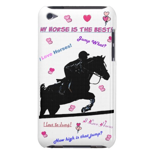 Equestrian Horse iPod Case-Mate Case (Back)