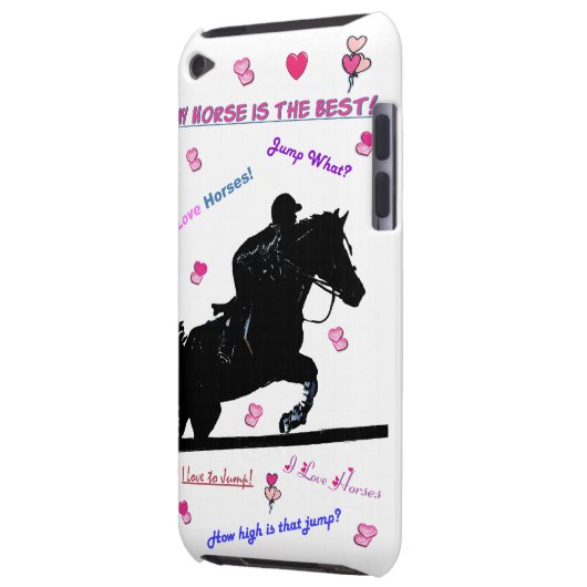 Equestrian Horse iPod Case-Mate Case (Back Left)