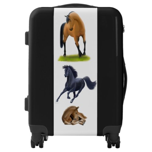 Equestrian Horse Lovers Carry On Luggage