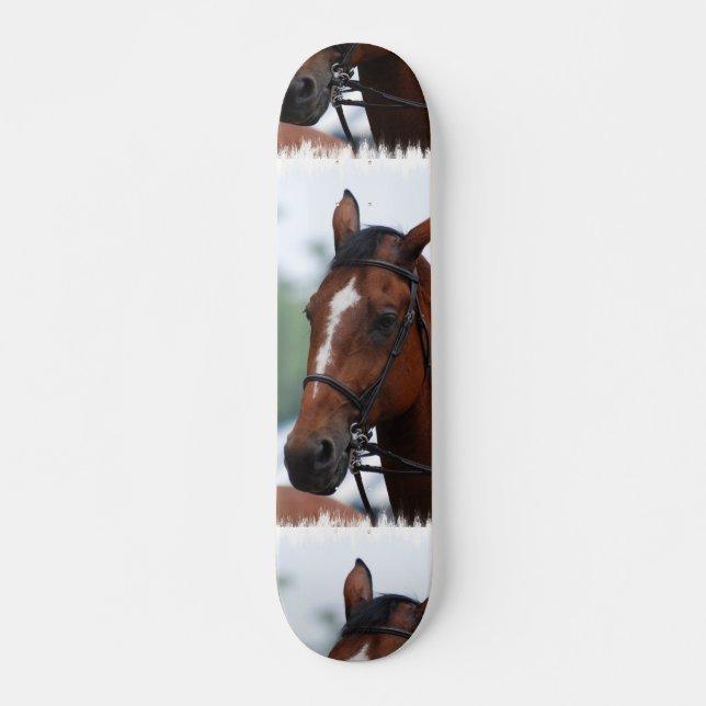 Equestrian Horse Show Skateboard Deck (Front)