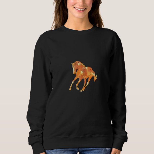 Equestrian Horse Sweatshirt (Front)