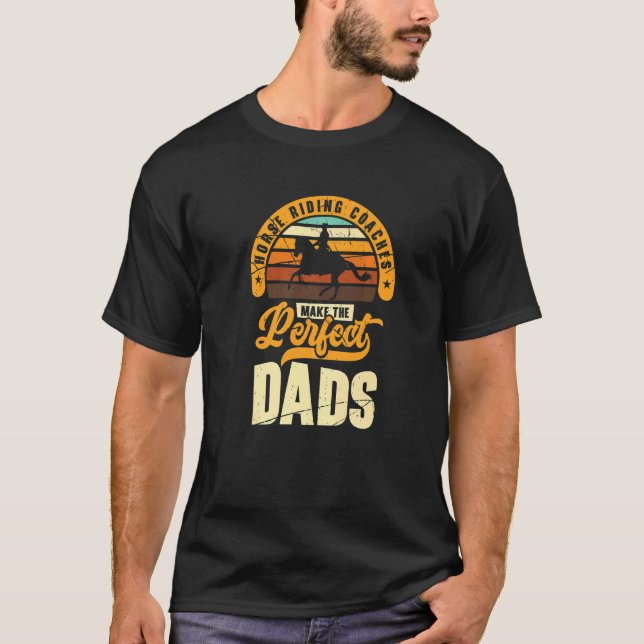 Equestrian Horse Vaulting Vaulter Horseback Riding T-Shirt (Front)