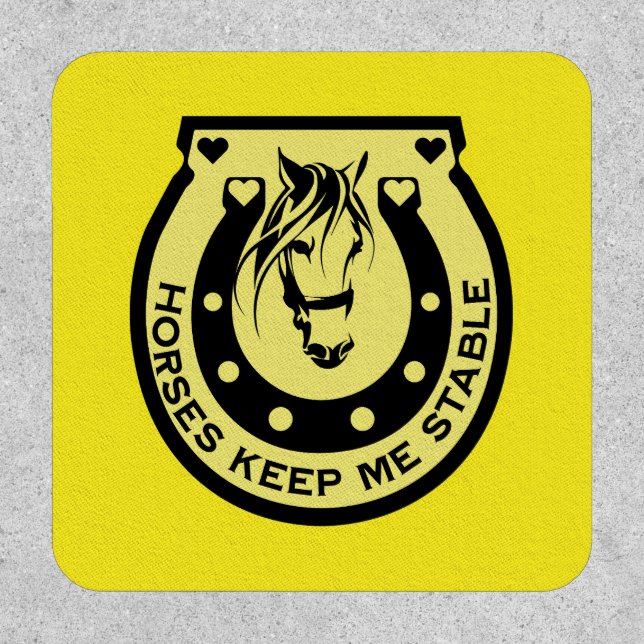 Equestrian Horseback Riders Patch (Front)