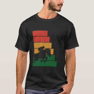 Equestrian Horseback Riding Colorful T-Shirt