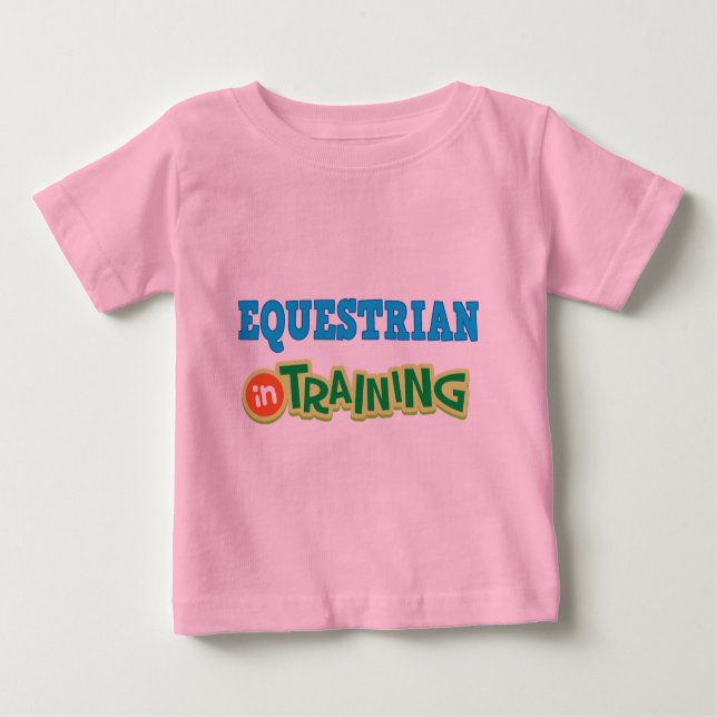 Equestrian In Training (Future) Baby T-Shirt (Front)