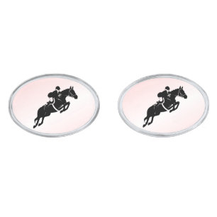 Equestrian Jumper Cufflinks