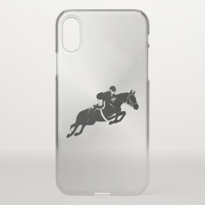 Equestrian Jumper iPhone X Case