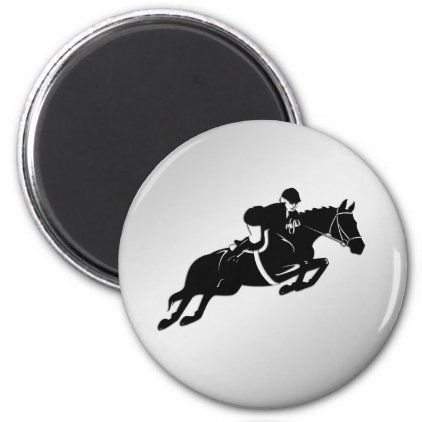 Equestrian Jumper Magnet