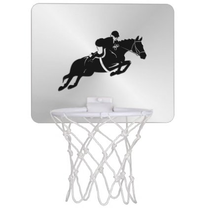 Equestrian Jumper Mini Basketball Hoop