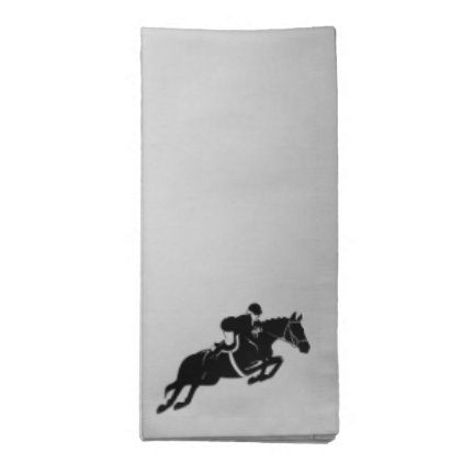 Equestrian Jumper Napkin