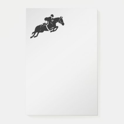 Equestrian Jumper Post-it Notes