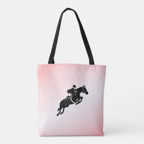 Equestrian Jumper Tote Bag