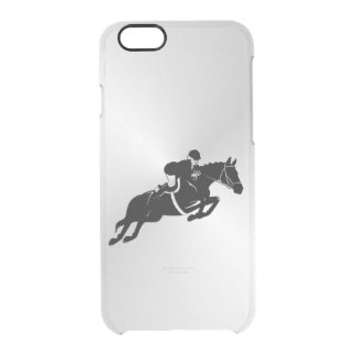 Equestrian Jumper Clear iPhone 6/6S Case