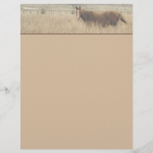 Equestrian Letterhead (Front)