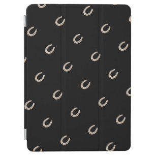 Equestrian Lucky Horse Shoe Pattern iPad Air Cover