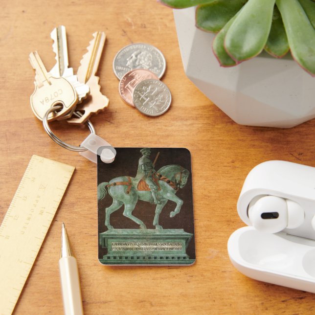 Equestrian Monument to Sir John Hawkwood, Uccello Keychain (Desk)