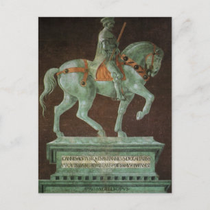 Equestrian Monument to Sir John Hawkwood, Uccello Postcard