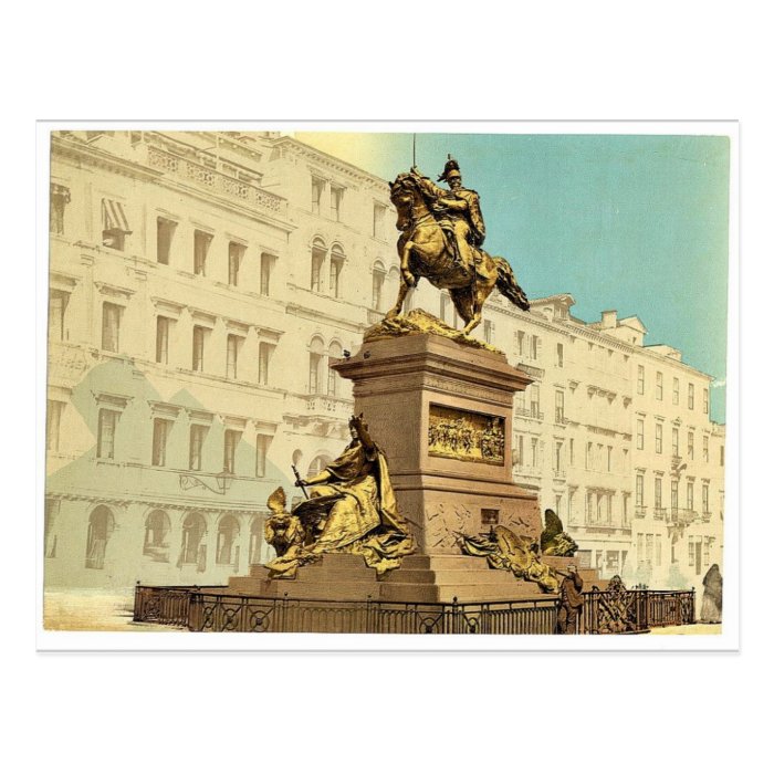 Equestrian monument, Victor Emmanuel II, Venice, I Postcards