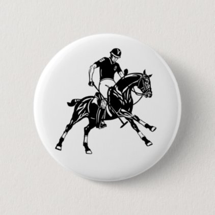 equestrian polo club button