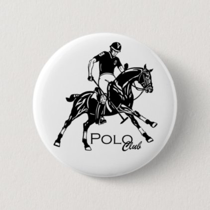 equestrian polo club button