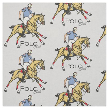 equestrian polo sport club fabric