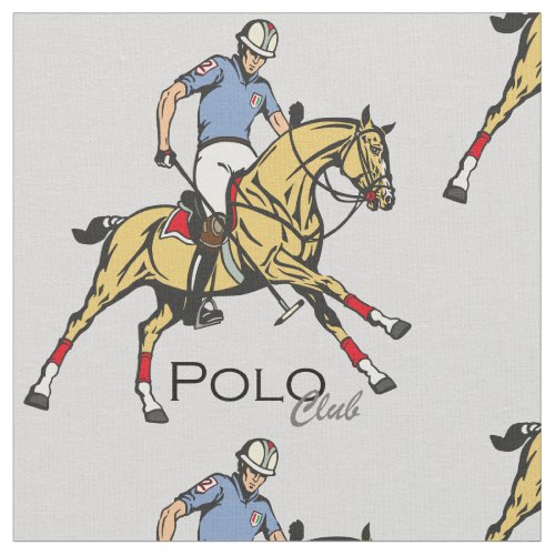 equestrian polo sport club fabric