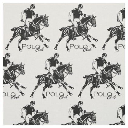 equestrian polo sport club fabric