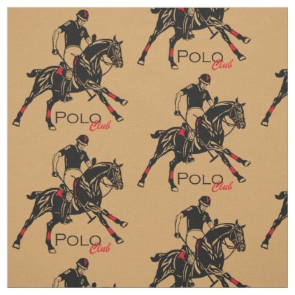 equestrian polo sport club fabric