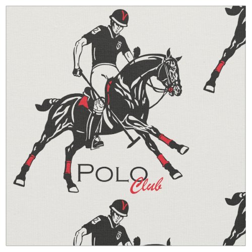 equestrian polo sport club fabric