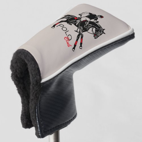 equestrian polo sport club golf head cover