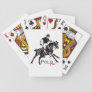equestrian polo sport club playing cards